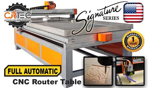 FULL AUTOMATIC CNC ROUTER TABLE MACHINE with T-SLOT