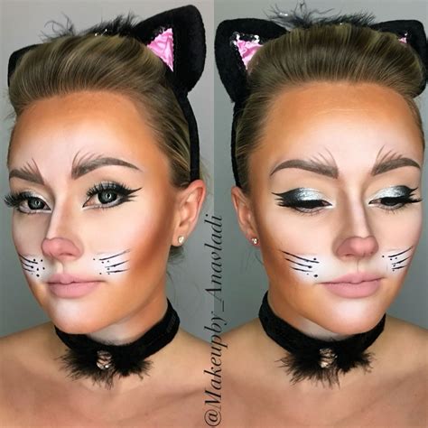 Catmakeup Kitty | Cat halloween makeup, Halloween makeup looks, Halloween makeup