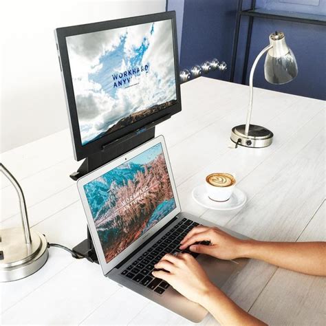 VEYEM Portable Dual Monitor Laptop Stand » Petagadget