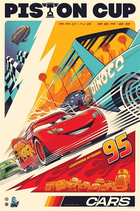 Cars Poster | Retro poster, Pixar poster, Disney cars wallpaper