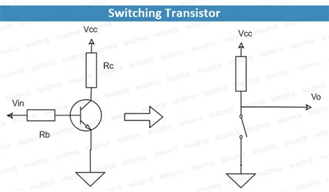 Switching Transistor: Transistor As A Switch | MAD PCB