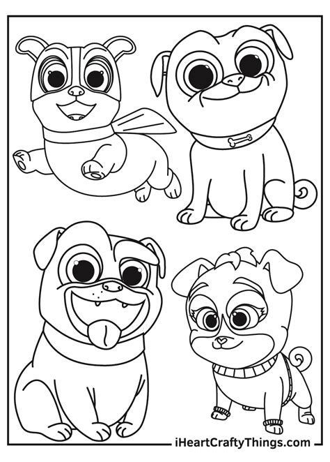 Puppy Dog Pals Coloring Pages (Updated 2021)