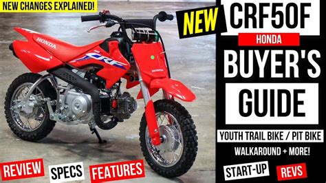 New Honda CRF50F Review: Specs, Changes Explained, Features + More! | CRF 50 Youth / Kids Dirt ...