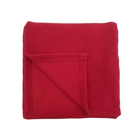 Rollee Pollee Fleece Nap Blanket (Single Red) 36×48 – Rollee Pollee Preschool Cot and Mat ...