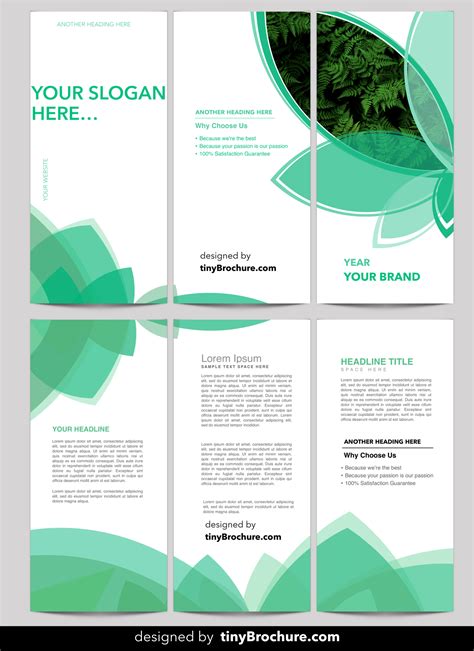 Free Printable Brochure Templates