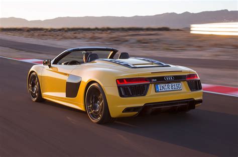 Audi R8 Spyder Convertible Shown at 2016 New York auto show