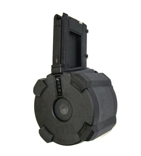 AR-15 Drum .223 / 5.56 60 Round Black- D-60 - Magpul Mag - Abide Armory