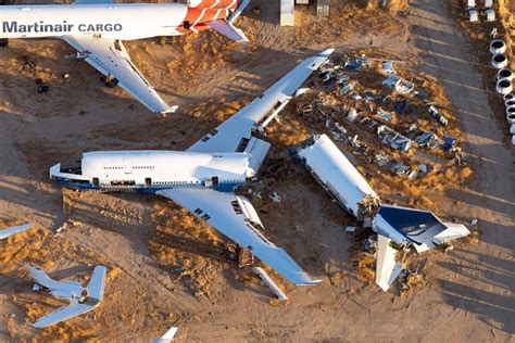 Aerial Image Shows Sad State Of Former United Airlines Boeing 747