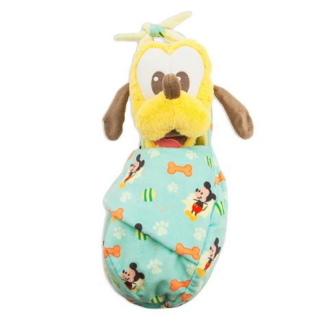 Disney Babies Plush - Baby Pluto with Blanket Pouch