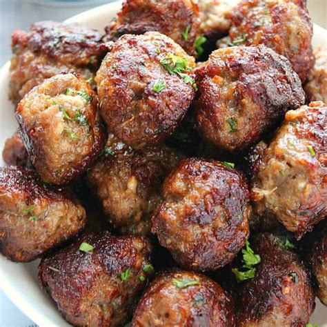 Greek Meatballs - Crunchy Creamy Sweet