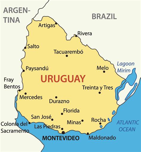 Where is Uruguay located on the map? Uruguay flag meaning - Best Hotels Home (2022)