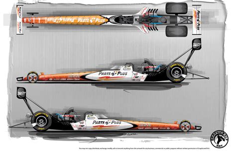 Parts Plus Top Fuel Dragster by graphicwolf on DeviantArt