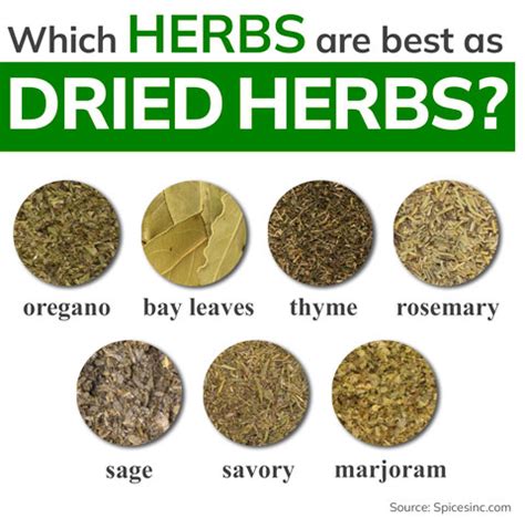 Using Dried Herbs - Spices Inc.