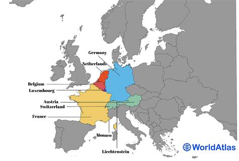 Western European Countries - WorldAtlas