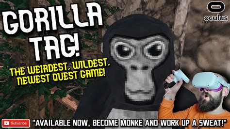 GORILLA TAG VR // The Weirdest New VR Game for Oculus Quest // Gorilla Tag Quest 2 Gameplay ...