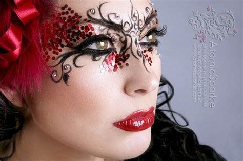 masquerade makeup ideas | Masquerade makeup. | Goblin King's masquerade Ball Makeup ideas ...