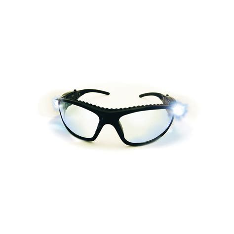 LED Safety Glasses Clear Lens