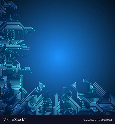 Background technology electronic circuit design Vector Image