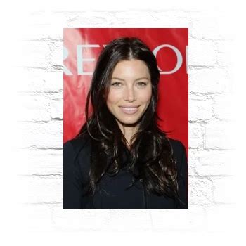 Buy Jessica Biel Metal Wall Art #133066 at Poster The People | Poster The People