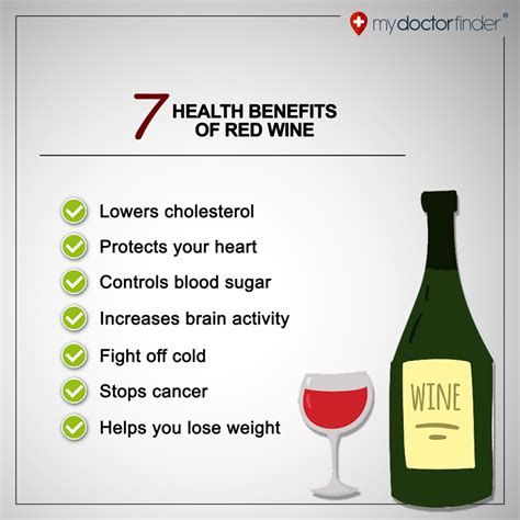 7 Health Benefits of Red Wine