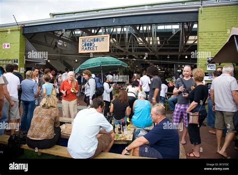 Old Biscuit Mill - Goods Market in Woodstock , Cape Town Stock Photo - Alamy