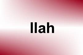 Ilah - Given Name Information and Usage Statistics