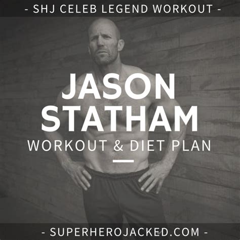 Jason Statham Workout Routine and Diet Plan | Workout routine, Get ...