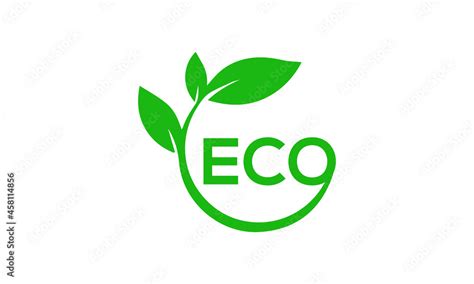 ECO Logo design, eco logo, eco, logo design, eco leaf logo Stock Vector ...