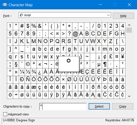 How to insert the degree symbol on Windows 10 | Character map, Word symbols, Smartsheet