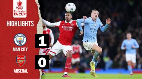 Man City vs Arsenal HIGHLIGHTS: Nathan Ake's solitary goal KNOCK OUT Arsenal from FA Cup ...