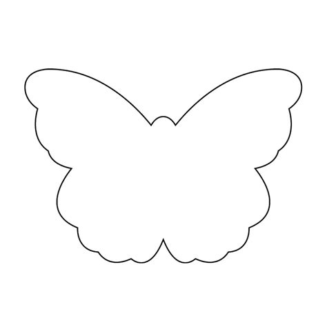 Butterfly Template Printable - ClipArt Best