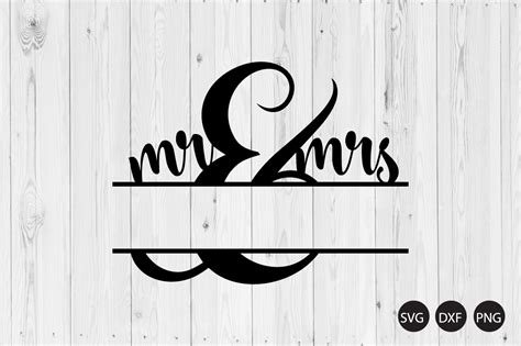 Free Split Monogram Wedding Svg - Free SVG New File