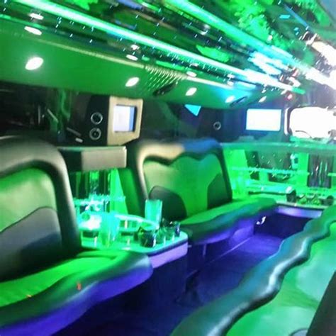 Green Hummer Limo - Rent Hulk from Vegas Party Limos