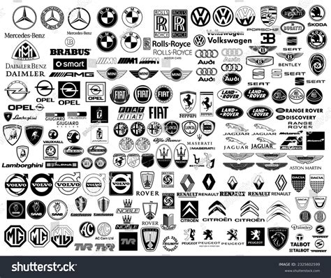 European Auto Logos