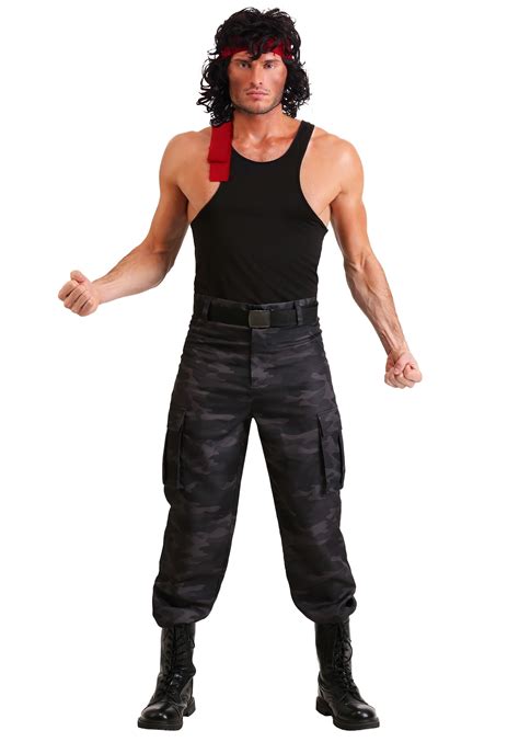 Rambo Men's John Rambo Costume - Walmart.com