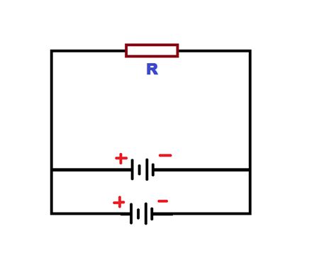 2 Batteries In Parallel Circuit