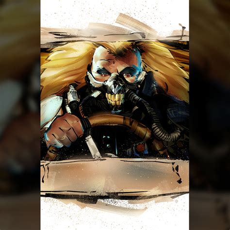 Immortan Joe // Mad Max (11"W x 17"H) - Classic Movie Bad Guys - Touch ...