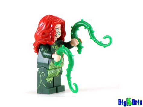 POISON IVY Custom Printed on Lego Minifigure! DC | bigkidbrix