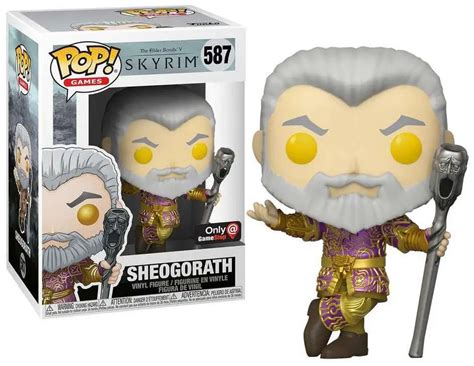 Funko The Elder Scrolls V Skyrim POP Games Sheogorath Exclusive Vinyl Figure 587 with Wabbajack ...