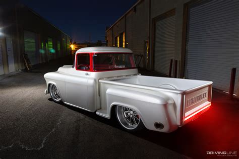 Snow White Revisited: The Fairytale of this Custom ’57 Chevy Truck ...