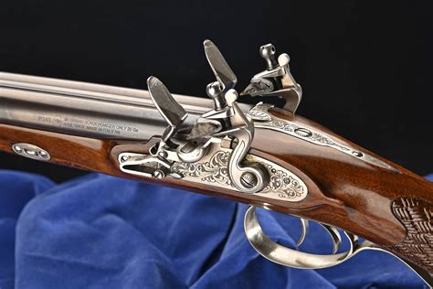 Double Barrel Flintlock Shotgun