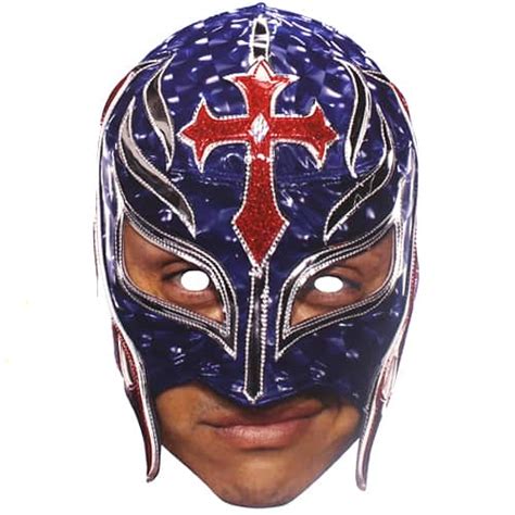 WWE Rey Mysterio Cardboard Face Mask | Partyrama