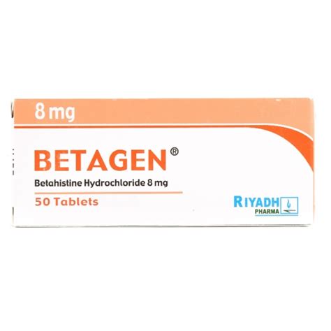 Betagen 8Mg Tabs 50'S