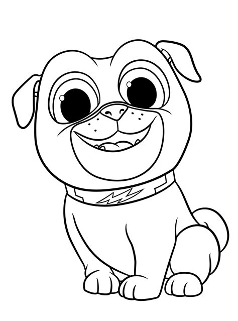 Disney Puppy Dog Pals Coloring Pages - bellajapapu