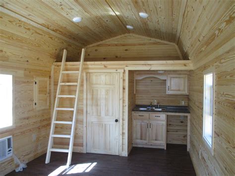 12X24 Lofted Cabin Layout : H H Portable Buildings 12x24 Lofted Barn ...