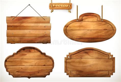 Wooden board, old wood vector set. On white background , #AD, #wood, #board, #Wooden, #vector, # ...