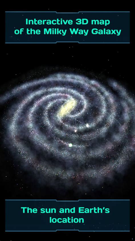 Interactive 3D Map of the Milky Way Galaxy | Galaxy map, Milky way galaxy, Milky way