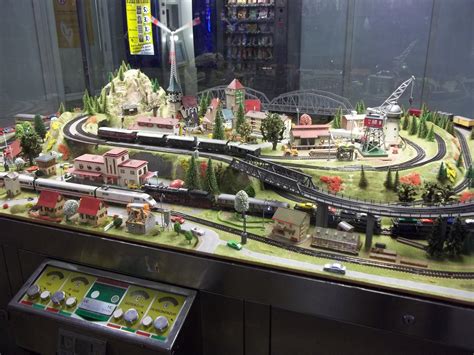 Go Ye Therefore and Teach All Nations: Mini train set in Krefeld Bahnhof