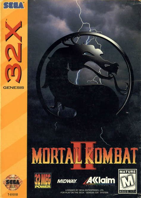 Mortal Kombat II cheats for Sega 32X - The Video Games Museum