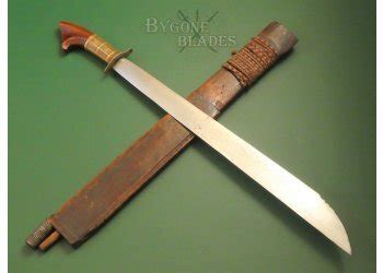 Philippines Bagobo Kampilan Short Sword. Mindanao Tribal Sword | Bygone Blades